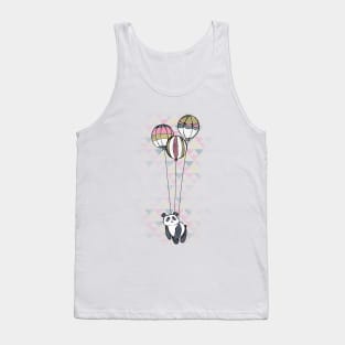 Ballooning Panda Bear Tank Top